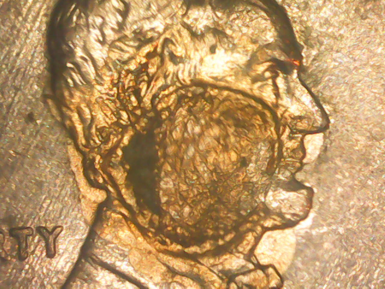 2003-Lincoln-Cent-With-A-Cancerous-Jaw